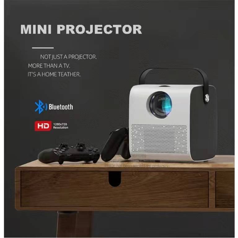 ภาพหน้าปกสินค้าMastersat Android Full HD 4K Projector 1080P Q3 โปรเจคเตอร์ 8000 Lumens Bluetooth เชื่อมต่อมือถือหรือคอมฯได้ โฮมเธียเตอร จากร้าน yj.jjjjj บน Shopee