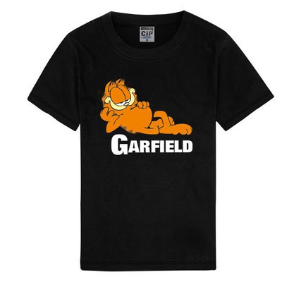 เสื้อยืดผ้าฝ้ายพิมพ์ลายขายดี-เสื้อยืดที่คุณต้องการ-new-garfield-graphic-tees-t-shirt-couple-summer-tshirt-men-shirt-love