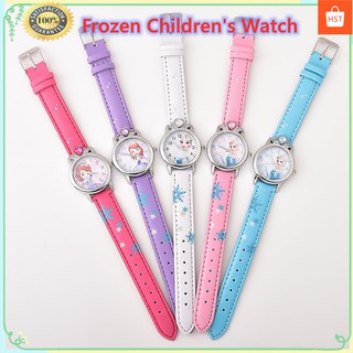 สินค้า 🌴H-Style🌴 นาฬิกาข้อมือ ลายการ์ตูนเจ้าหญิงเอลซ่า frozen kitty นาฬิกาเด็กหญิง ระบบดิจิตอล นาฬิกาการ์ตูน นาฬิกาข้อมือเด็ก