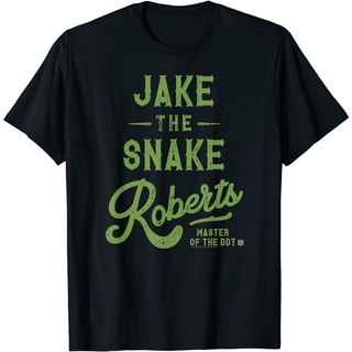 เสื้อยืดโอเวอร์ไซส์เสื้อยืด พิมพ์ลาย Wwe Jake The Snake Roberts Master Of The DDT สําหรับผู้ชายS-3XL