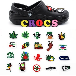 ใหม่ ตัวติดรองเท้า Crocs Jibbitz รูปการ์ตูนธรรมชาติ ขนาดเล็ก สําหรับตกแต่งรองเท้า Crocs