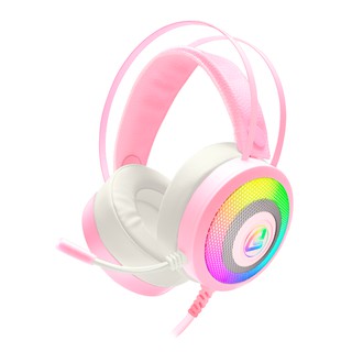 SIGNO E-Sport 7.1 Surround Sound Gaming Headphone รุ่น PINKKER HP-824P (Pink) (หูฟัง เกมส์มิ่ง)