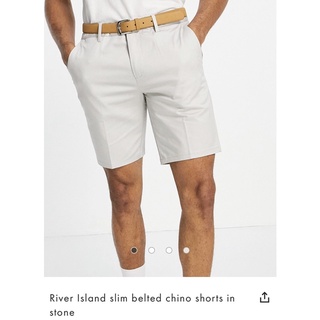 ภาพหน้าปกสินค้าRiver Island short pants Slim Fit กางเกง ชิโน ขาสั้น ริเวิอร์ ไอส์แลนด์ ทรง สลิม ฟิต ที่เกี่ยวข้อง