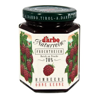ดาร์โบแยมราสเบอร์รีเข้มข้น 200 กรัม/ Darbo Raspberry Double Fruit 200gr.