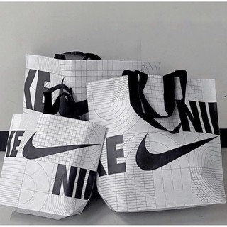 [พร้อมส่ง] ถุงผ้า ถุงกระสอบ nike reusable shopping bag กระเป๋าผ้า