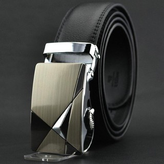 Fin 1 เข็มขัด เข็มขัดผู้ชาย เข็มขัดหนัง Men s Belt รุ่น Automatic Buckle Belt No. 0501