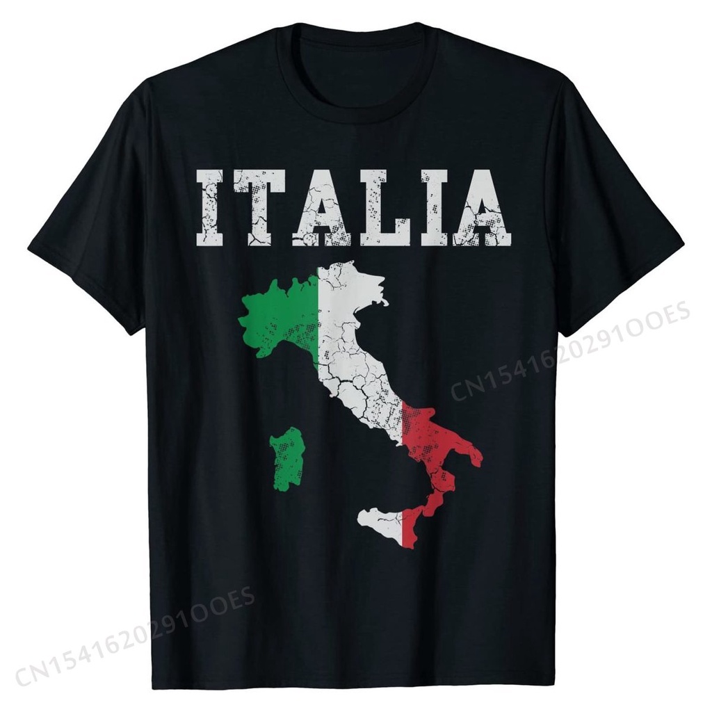 เสื้อยืดผ้าฝ้ายพิมพ์ลาย-เสื้อยืด-พิมพ์ลายธงอิตาลี-แผนที่อิตาลี-อิตาลี-อิตาลี-ของขวัญ-สําหรับครอบครัว