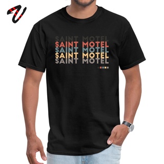 เสื้อยืดผ้าฝ้ายพิมพ์ลายขายดี เสื้อยืดลําลอง แขนสั้น คอกลม พิมพ์ลาย Saint Motel แฟชั่นฤดูร้อน และฤดูใบไม้ร่วง สําหรับผู้ช