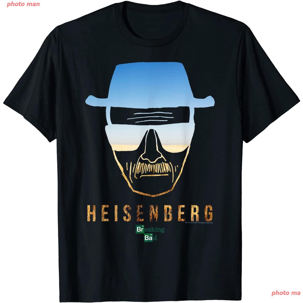 photo-man-เสื้อ-breaking-bad-heisenberg-desert-horizon-outline-t-shirt-เสื้อยืด-women
