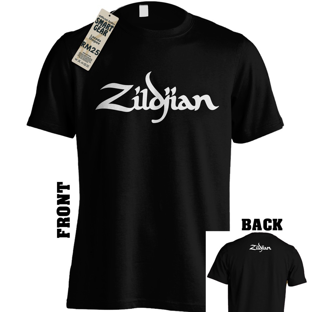 s-5xl-เสื้อยืด-ผ้าฝ้าย-100-พิมพ์ลายวงร็อค-avedis-zildjian-สําหรับกีตาร์