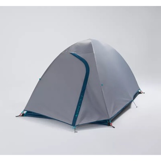 QUECHUA เต็นท์สำหรับ 2 คน เต็นท์สำหรับตั้งแคมป์ เต็นท์สนาม ขนาด 130 x 210 ซม. (พื้นที่นอนกว้าง 65 ซม. สำหรับ 2 คน)