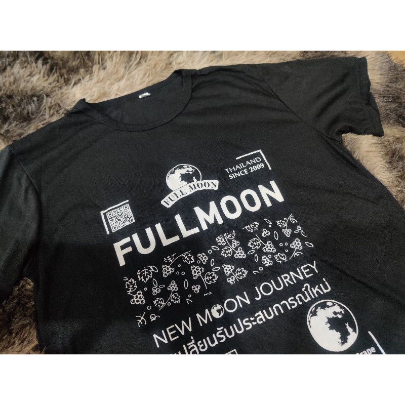 เสื้อยืด-full-moon-สีดำ-ของแท้