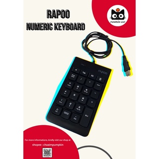 RAPOO - Numeric Keypad K10 (Black) คีย์บอร์ด ตัวเลข