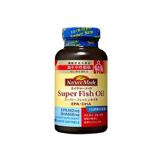 (Pre Order) Nature Made Super Fish Oil 90Capsules อาหารเสริมน้ำมันปลาเสริมช่วยสร้างการเจริญเติบโตของปลายประสาท ได้เป็...