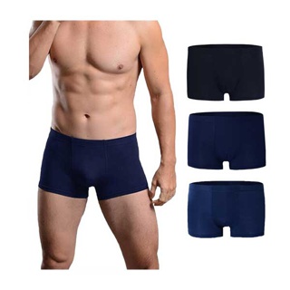 Boxer บ๊อกเซอร์ รุ่น Cool & Quick Dry กางเกงในชายผ้านุ่มพิเศษ เย็นสบาย แห้งไว แพ็ค 1 ตัว (มีให้เลือก 3 สี)