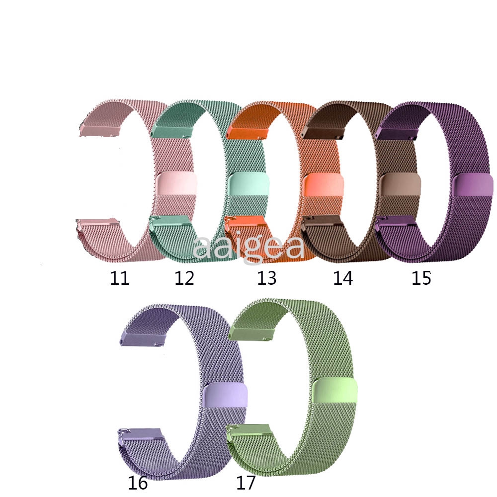 20-22mmสายนาฬิกาวง-milanese-loop-สำหรับ-huami-amazfit-gtr-mini-2-2e-3-4-42mm-47mm-gtr2-gtr3-pro-gtr4