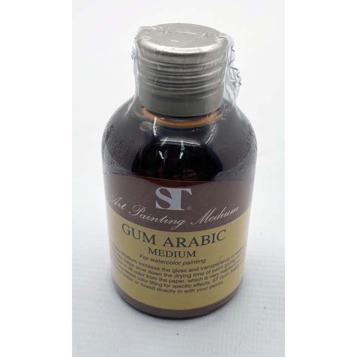 st-gum-arabic-medium-for-watercolor-สารผสมสีน้ำเพื่อความโปร่ง-สว่าง-100-ml