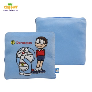 หมอนผ้าห่มโดราเอมอน โดเรมอน Doraemon โดเรมอนและเพื่อน ผ้าห่มเนื้อหนานุ่ม ผืนใหญ่ (สินค้าลิขสิทธิ์แท้ จากโรงงานผู้ผลิต)