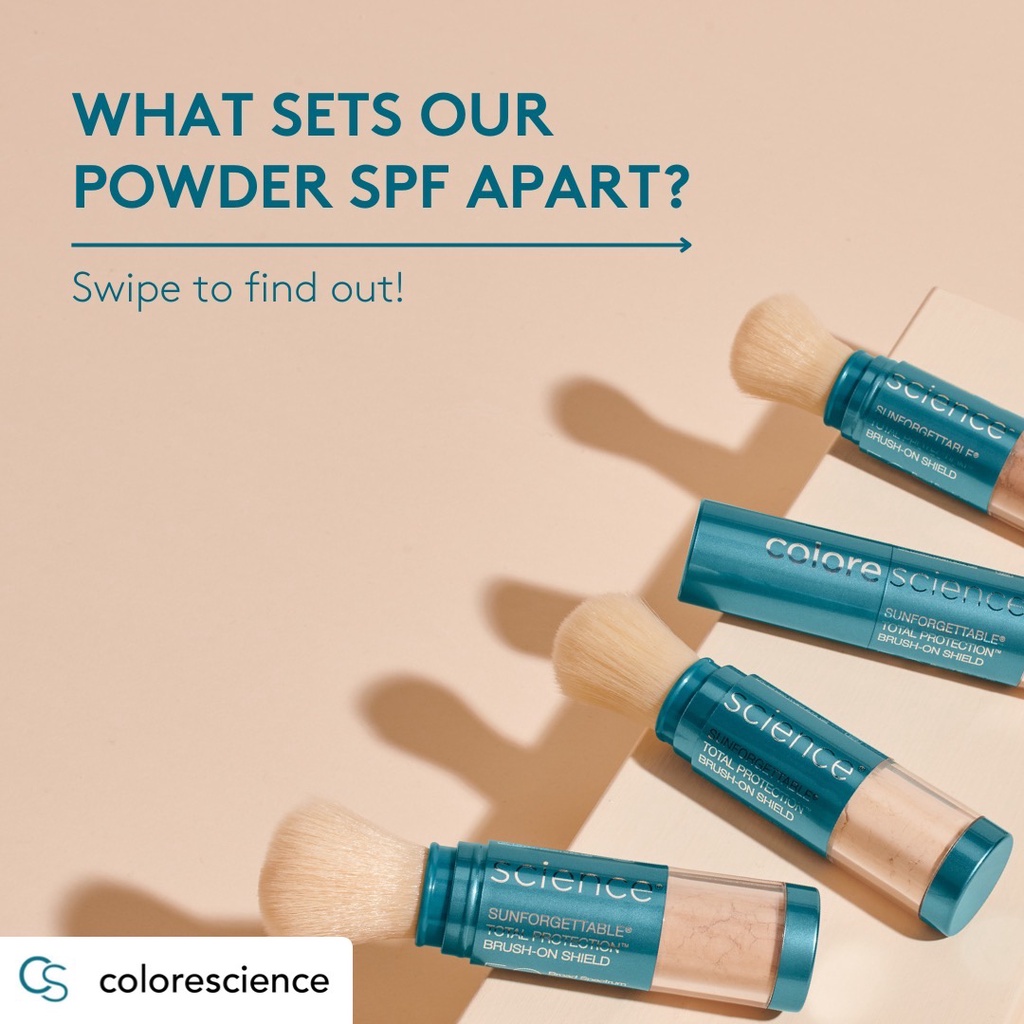 *พร้อมส่ง* COLORESCIENCE Sunforgettable Total Protection Brush-on ...