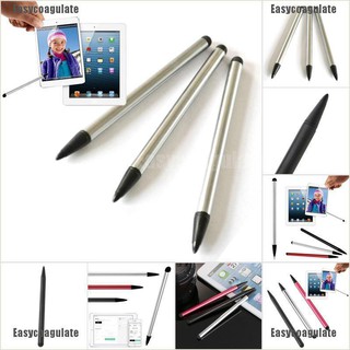 2 in1 ปากกาสไตลัสสัมผัสหน้าจอสําหรับ iPhone iPad Samsung Tablet PC