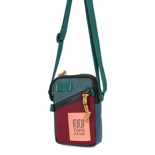 Topo Designs กระเป๋าสะพายข้าง รุ่น MINI SHOULDER BAG ZINFANDEL/BOTANIC GREEN