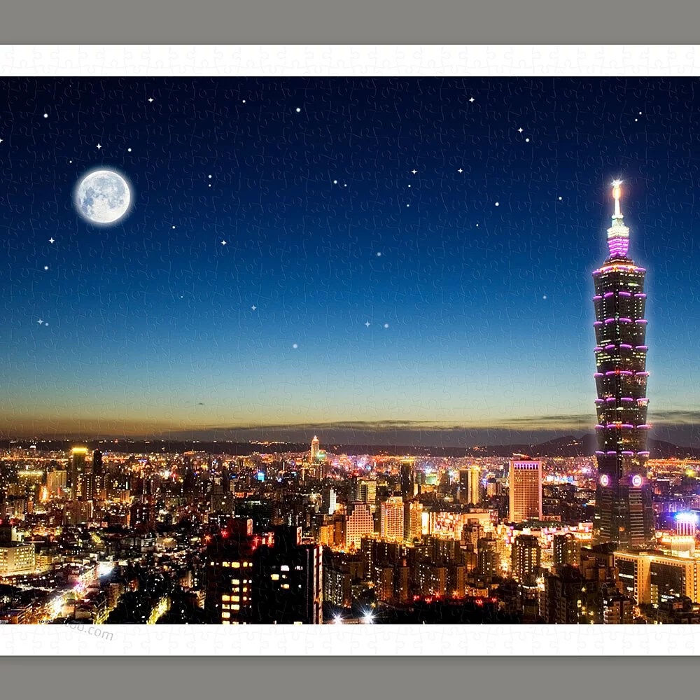 pintoo-taipei-skyline-1000-pieces-plastic-jigsaw-puzzle