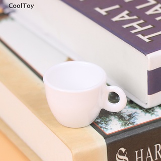 Cooltoy แก้วกาแฟจิ๋ว และจานรอง สําหรับบ้านตุ๊กตา 3 ชิ้น