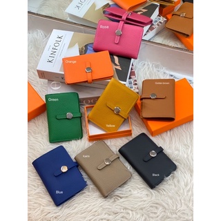 💕New in💕 Long H wallet Leather Togo Size 19*10 cm    กระเป๋าสตางค์ใบสั้น H wallet หนังเเท้ Togo