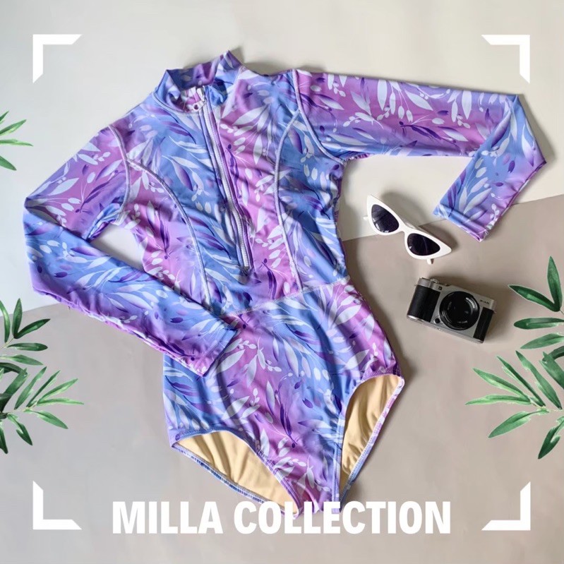 milla-collection-ชุดว่ายน้ำผู้หญิง-ชุดว่ายน้ำวันพีช