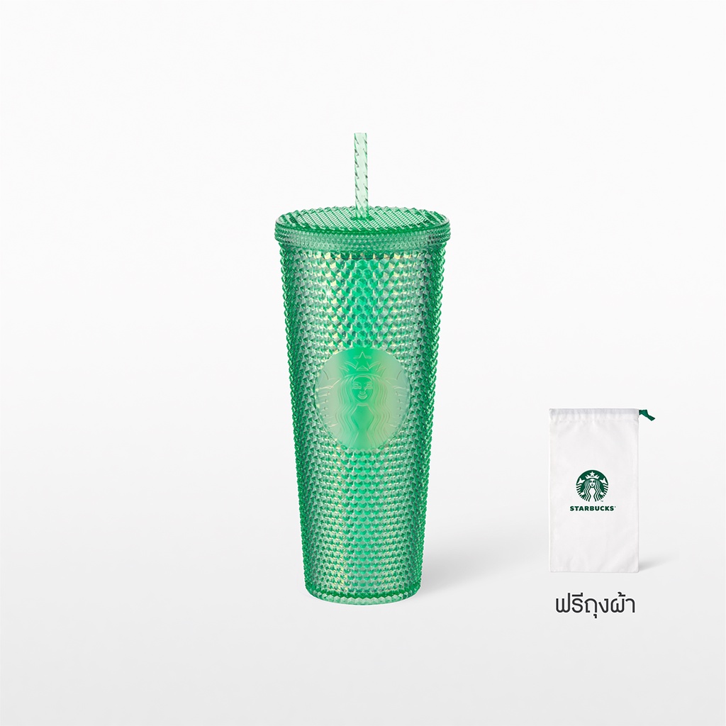 ภาพสินค้าStarbucks Green Bling Cold Cup 24oz. ทัมเบลอร์สตาร์บัคส์พลาสติก ขนาด 24ออนซ์ A9001172 จากร้าน starbucks_official บน Shopee ภาพที่ 4