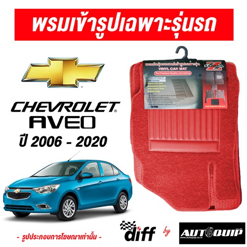 diff-พรมปูพื้นรถยนต์-พรมใยไวนิล-พรมเข้ารูปรถยนต์-cherolet-aveo-ปี-2012-2020