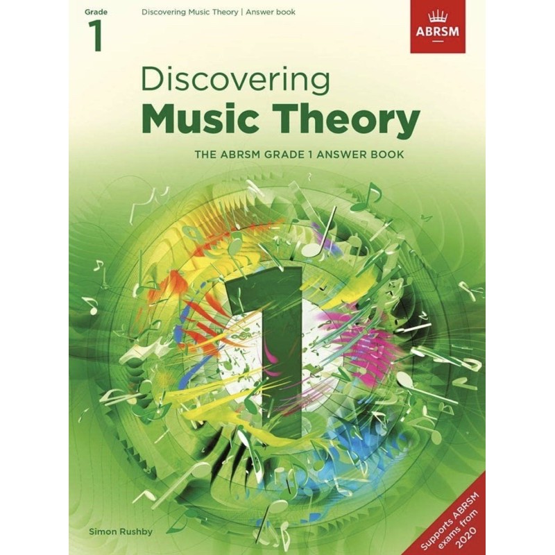หนังสือภาษาอังกฤษ-discovering-music-theory-the-abrsm-grade-1-answer-book-theory-workbooks-abrsm