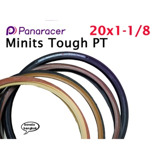 ภาพหน้าปกสินค้ายาง PANARACER / MINITS TOUGH PT / ขนาด 20x1-1/8 ขอบลวด ที่เกี่ยวข้อง