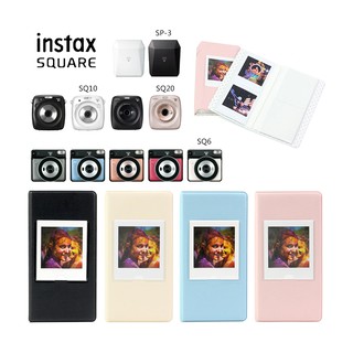 อัลบัมรูป instax SQUARE album พร้อมส่ง ใส่ได้64ใบ sq6 sq10 sq20 sq1 sp3