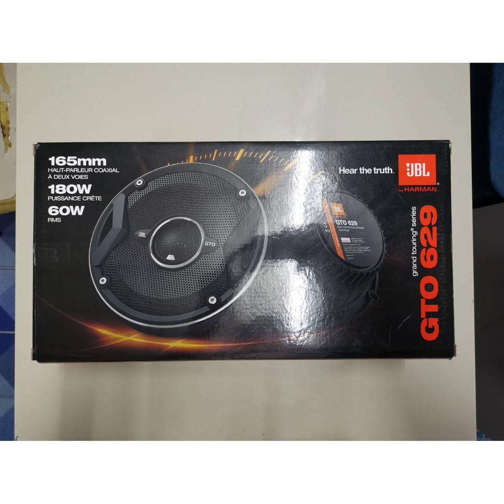 ลำโพงรถยนต์ JBL GTO 629 180W TwoWay Speaker System Shopee Thailand