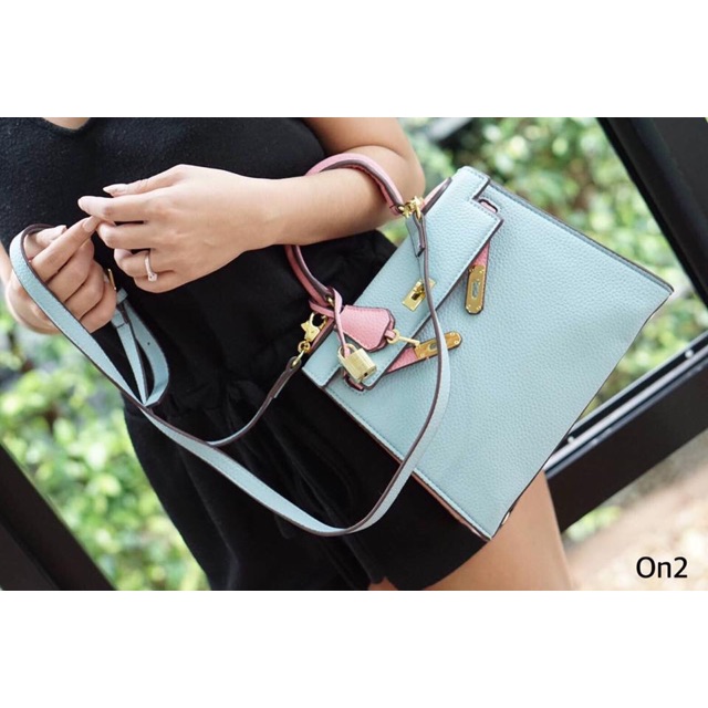 Hermes kelly outlet two tone