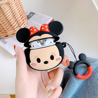 เคสหูฟังซิลิโคน ลายมิกกี้ มินนี่ สําหรับ AirPods 1 2 3 Pro Pro2