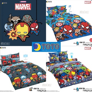 🔥โค้ดลดหน้าร้าน🔥TOTO ผ้าห่ม ผ้านวม Marvel มาร์เวล ฮีโร่ รวมฮีโร่ ลิขสิทธิ์แท้ by โตโต้ spiderrman thor Iron man