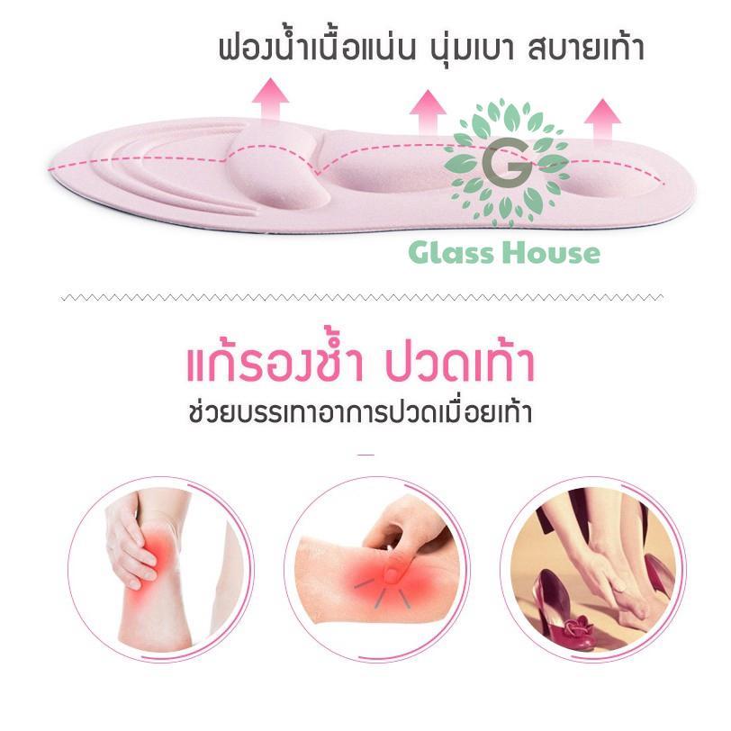 ภาพหน้าปกสินค้าแผ่นเสริมรองเท้า ตัดขอบได้ ป้องกันการปวดเท้า​ มีสีดำ สีกรม รองรับแรงกระแทก ได้ทั้งผู้หญิงและผู้ชาย  gh99 จากร้าน glasshouseshop128 บน Shopee