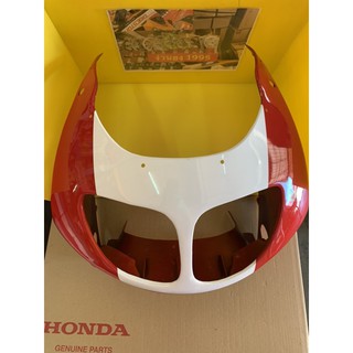 หน้ากากไฟตา Honda NSR-R แดงสดกลางขาว อะไหล่เทียบ