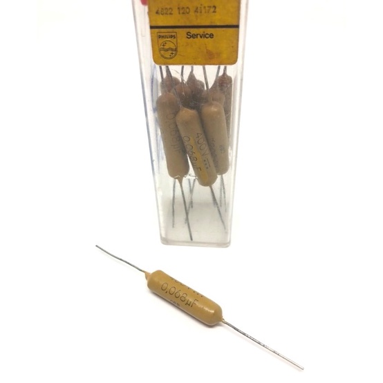 mustard-capacitor-phillips-mullard-0-068-uf-400v-nos-เก่าเก็บ