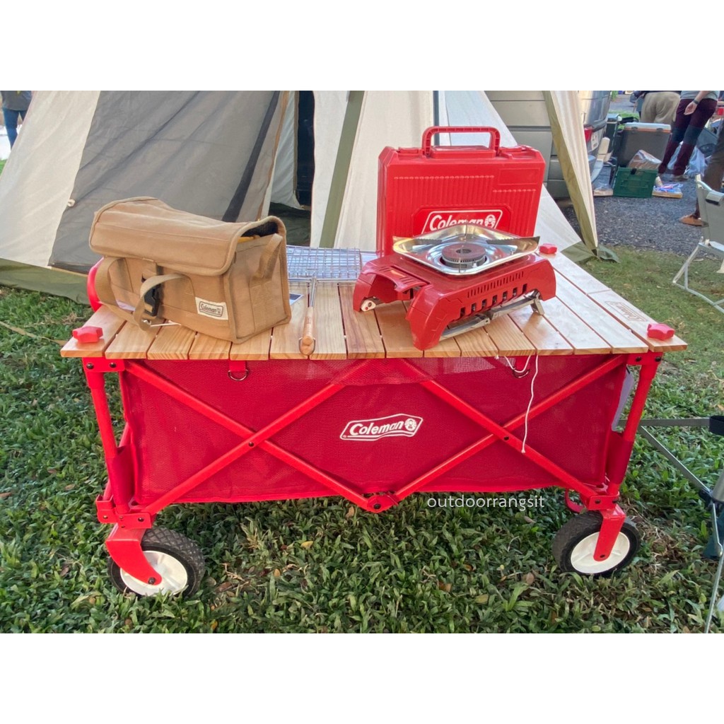 Coleman Outdoor Wagon Mesh รถเข็นอเนกประสงค์ ผ้าตาข่าย รับนำ้หนัก