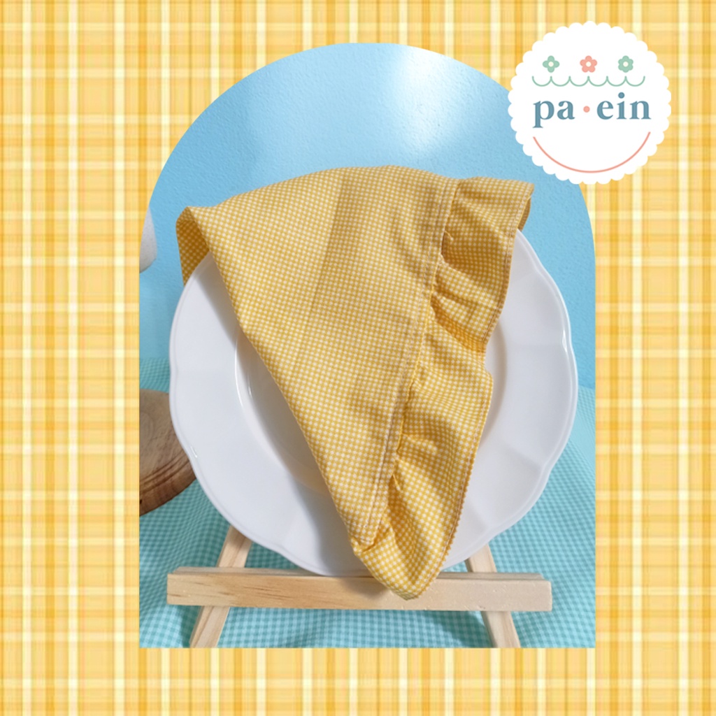 panpan-paein-ผ้าโพกผมแบบมีระบาย-ลายสก้อตสีเหลืองมัสตาร์ด-ผ้า-cotton-100