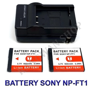 Kastar Battery & Wall Charger For Sony NP-FT1 Cyber-shot DSC-T5/N Camera