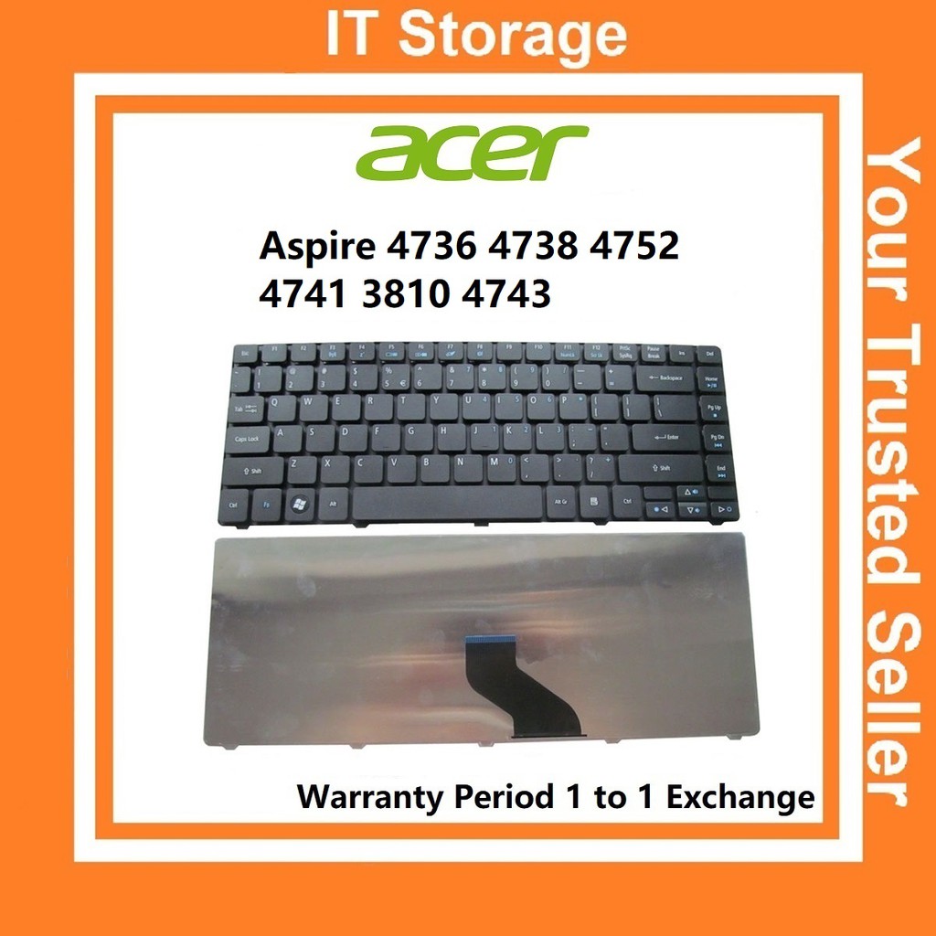 คีย์บอร์ด ACER ASPIRE 4736 4741 4253 4551 4552 4750 4752 4738 4810 4935 ...