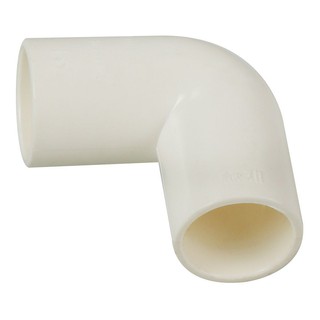 x10 ข้อโค้ง 90 PVC SCG 16 มม. BS สีขาว ข้อต่อ ท่อร้อยสายไฟและอุปกรณ์ งานระบบไฟฟ้า PVC ELBOW FITTING 90-DEGREE 16MM WHITE