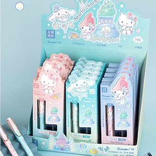 ปากกา Sanrio น่ารัก ปากกา Cinnamoroll My Melody ปากกาน่ารัก Hello Kitty ปากกาการ์ตูนสามารถเปลี่ยนกระเป๋าหมึกเครื่องเขียนของขวัญ