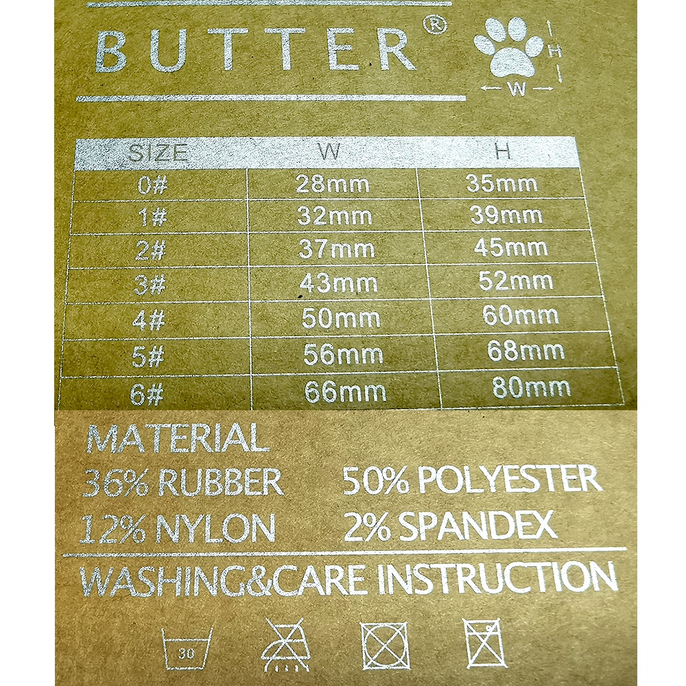 butter-dogwear-ถุงท้า-สำหรับสุนัข-พันธุ์เล็ก-ใหญ่-ถุงเท้าout-door-รองเท้านิ่ม