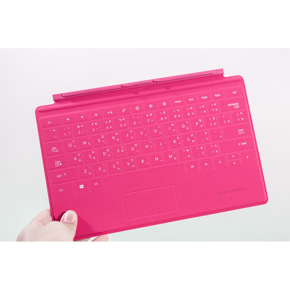 ภาพสินค้าMicrosoft Keyboard Surface Touch Cover (N9X-00010) รับประกัน 3 เดือน (*for Surface RT / Pro1 /Pro2) จากร้าน addinonline บน Shopee ภาพที่ 1
