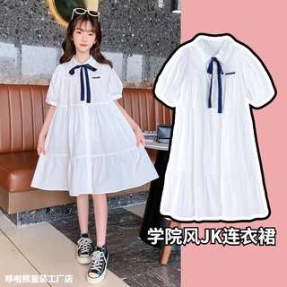 สาวกระโปรงสาวกระโปรงเจ้าหญิง JK ชุดเครื่องแบบ 2022 ใหม่สั้น ๆ -Summer Summer Bow Bow Chaoxian College Styleเสื้อผ้าสาวๆ